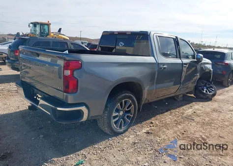 2021 Chevrolet Silverado 1500 2Wd Short Bed Lt из США, поврежденный, VIN 3GCPWCET4MG240624